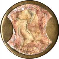 1862 Ayers Sarsaparilla. Three Cents. HB-30, EP-43A, S-15a. Medium AYERS, Plain Frame. Very Good.