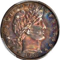 1913 Barber Half Dollar. Proof. Unc Details--Questionable Color (PCGS).