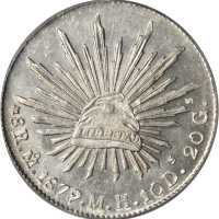 墨西哥。1879/8-MoMH 8 Reales.