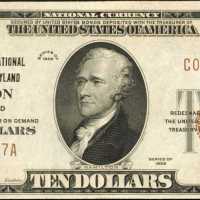 Easton, Maryland. $10 1929 Ty. 1. Fr. 1801-1. The Easton NB of Maryland. Charter #1434. Very Fine.