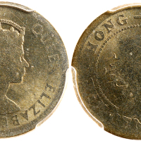 1979年香港一毫，部分边沿错打，PCGS MS62