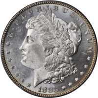1883 Morgan Silver Dollar. MS-64 PL (PCGS).