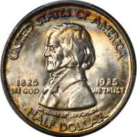 1925 Fort Vancouver Centennial. MS-66 (PCGS).