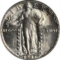 1923-S Standing Liberty Quarter. MS-64 FH (PCGS). CAC.