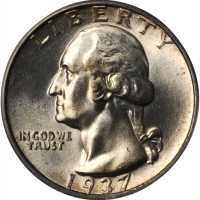 1937-S Washington Quarter. MS-65 (PCGS). CAC. OGH.