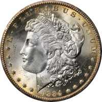 1884-CC GSA Morgan Silver Dollar. MS-66 (PCGS). CAC.