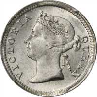 香港1901年5分。