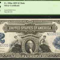 Fr. 258m. 1899 $2 Silver Certificate. PCGS Very Fine 35.