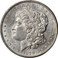 1878-CC Morgan Silver Dollar. AU-55 (PCGS).