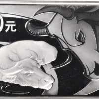 2009年己丑(牛)年生肖纪念银币5盎司 NGC PF 69