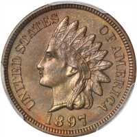 1897 Indian Cent. Proof-66 BN (PCGS).
