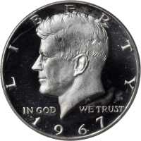 1967 Kennedy Half Dollar. SMS. Specimen-67 Deep Cameo (PCGS).