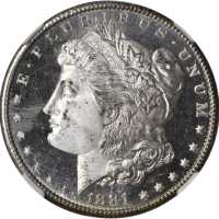 1881-S Morgan Silver Dollar. MS-66 * (NGC).
