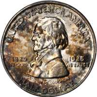 1925 Fort Vancouver Centennial. MS-65 (PCGS).