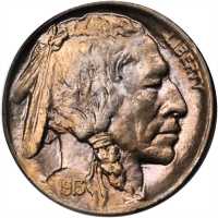 1913-D Buffalo Nickel. Type I. MS-66 (PCGS).