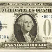 Fr. 1601. 1928A $1 Silver Certificate. Choice Uncirculated.