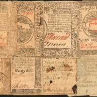 Colonial & Continental Currency. Collection of (10) Notes with Notable Signers. Very Good to About U