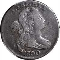 1800/79 Draped Bust Cent. S-192. Rarity-3. Style II Hair. Fine-15 (PCGS).