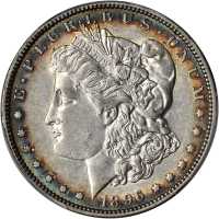 1896-O Morgan Silver Dollar. EF-45 (PCGS).