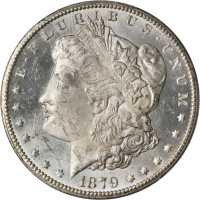 1879-CC Morgan Silver Dollar. Clear CC. MS-63 PL (PCGS).