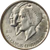 1939-D Arkansas Centennial. MS-66 (PCGS). CAC.