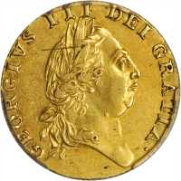 1788年英国乔治三世1几内亚金币。