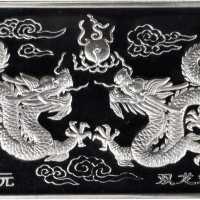2000年庚辰(龙)年生肖纪念银币5盎司 NGC PF 68