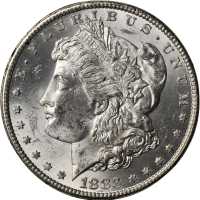 1883-CC GSA Morgan Silver Dollar. MS-62 (Uncertified).