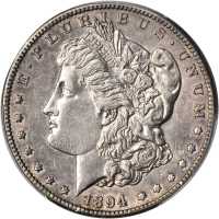 1894-S Morgan Silver Dollar. EF Details--Cleaned (PCGS).