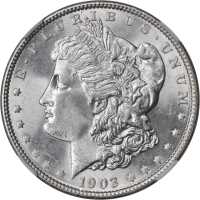 1903 Morgan Silver Dollar. MS-63 (NGC).