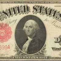 Fr. 39. 1917 $1 Legal Tender Note. Very Fine.