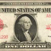 Fr. 40. 1923 $1 Legal Tender Note. Very Fine.