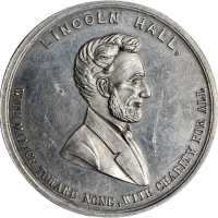 Group of three later Lincoln-related medals.