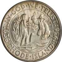 1936-D Rhode Island Tercentenary. MS-64 (ANACS). OH.