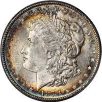 1878-CC Morgan Silver Dollar. MS-63 (PCGS).