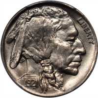 1921 Buffalo Nickel. MS-65 (PCGS). CAC.