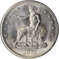 1873-S Trade Dollar. MS-65 (NGC).