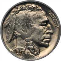 Lot of (3) Certified Buffalo and Jefferson Nickels. MS-66.