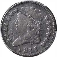 1811 Classic Head Half Cent. C-1. Rarity-4-. Wide Date. VF Details--Environmental Damage (PCGS).