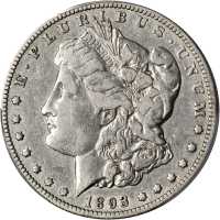 1893-O Morgan Silver Dollar. Fine-15 (PCGS).