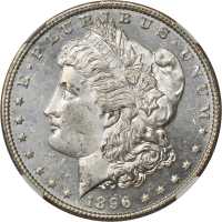 1896 Morgan Silver Dollar. MS-64 PL (NGC).
