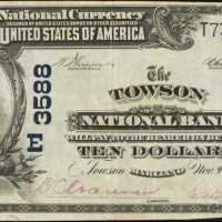Emmetsburg, Iowa. $10 1902 Plain Back. Fr. 626. The Emmetsburg NB. Charter #8035. Very Fine.