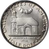 1936 Delaware Tercentenary. MS-65 (PCGS).