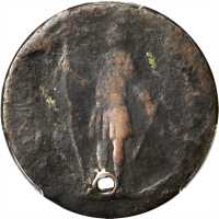 1787 Massachusetts Cent. Ryder 2a-F, W-6070. Rarity-6. Arrows in Right Talon or Transposed Arrows. P