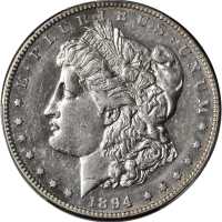 1894-S Morgan Silver Dollar. EF Details--Repaired (PCGS).