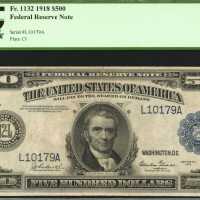 Fr. 1132-L. 1918 $500 Federal Reserve Note. San Francisco. PCGS Very Fine 25.