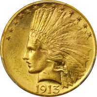 1913 Indian Eagle. MS-64 (PCGS).