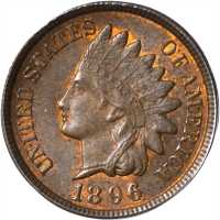 Lot of (3) Choice Mint State Indian Cents. (ANACS).