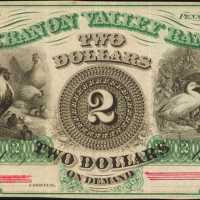 Lebanon, Pennsylvania. Lebanon Valley Bank. ND (18xx). $2. Extremely Fine. Remainder.