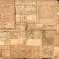 Colonial Currency. Collection of (12) Notes with Notable Signers. Good to Very Fine.